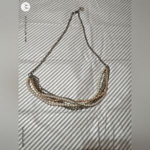 Chic Multi-Strand Pearl Necklace